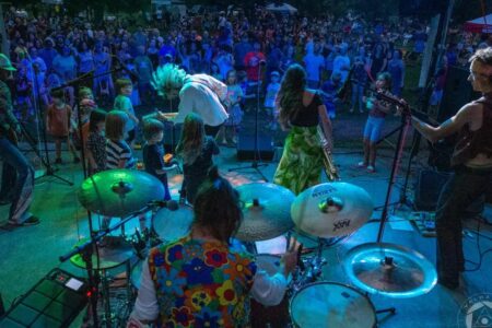 Get your groove on at the Music in the Dark Beach Dance Party